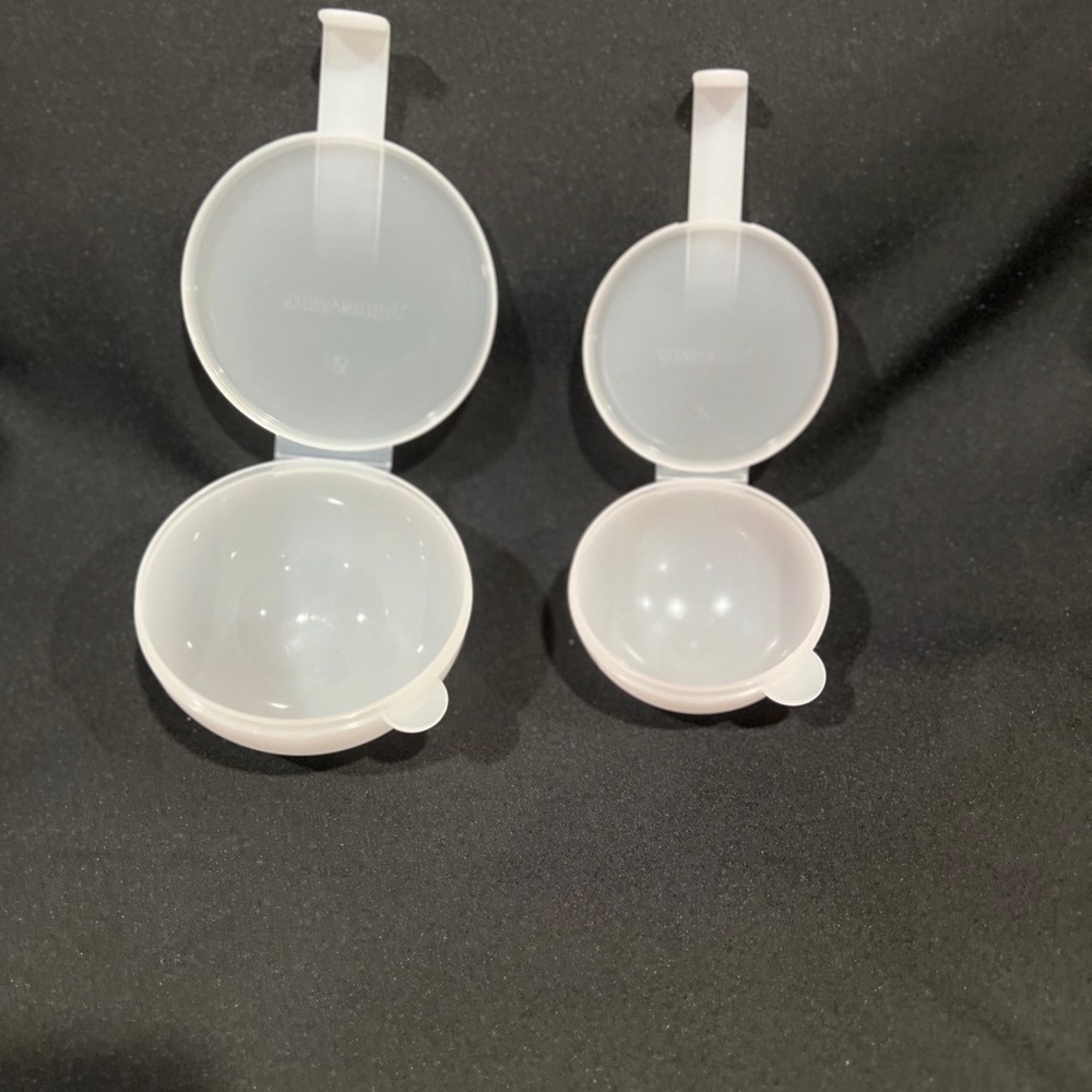 NEW Tupperware Forget Me Not 2 piece Storage Set (LAST one) - Picture 2 of 7